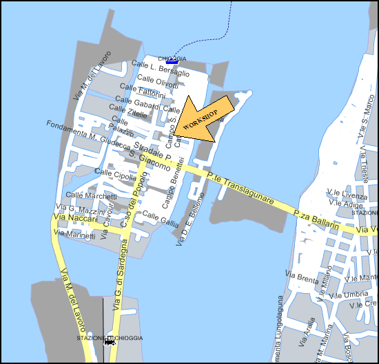 map of studio